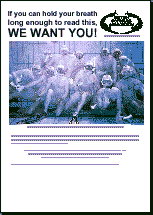 We want YOU!