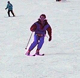 Martin R skiing