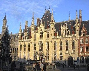 A building in Bruges
